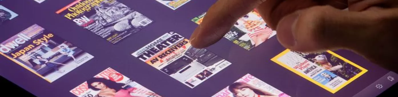 Afbeelding van online magazines